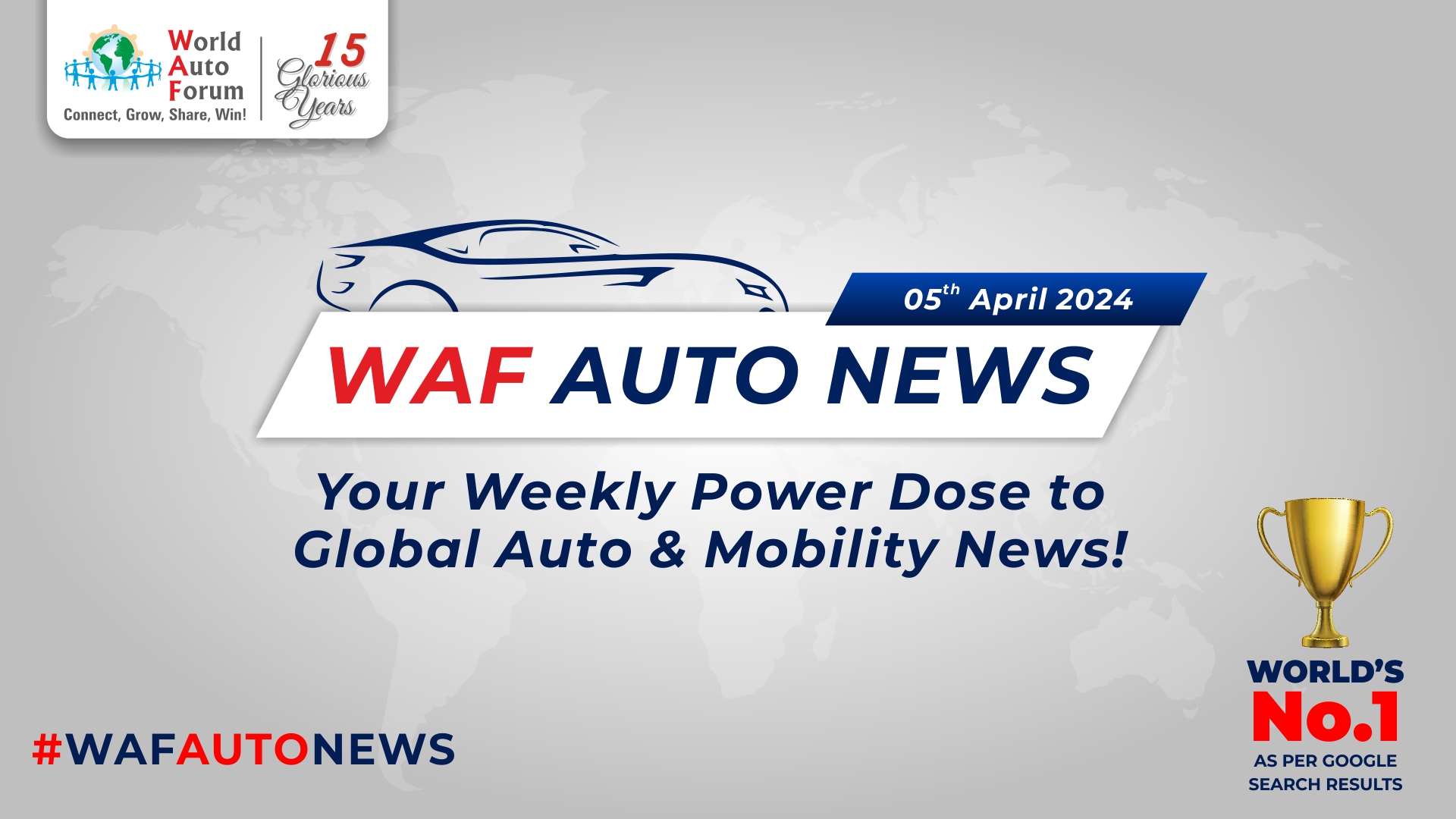 WAF Auto News | The Auto World This Week (5th April 2024) | World Auto Forum
