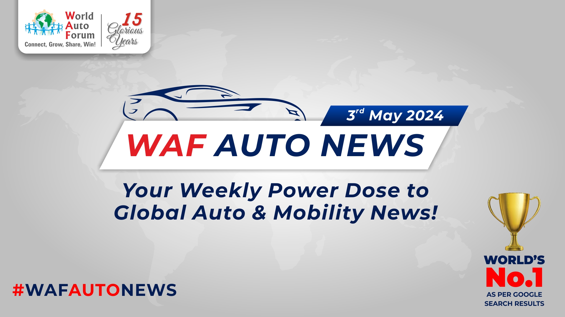 WAF Auto News | The Auto World This Week (3rd May 2024) | World Auto Forum
