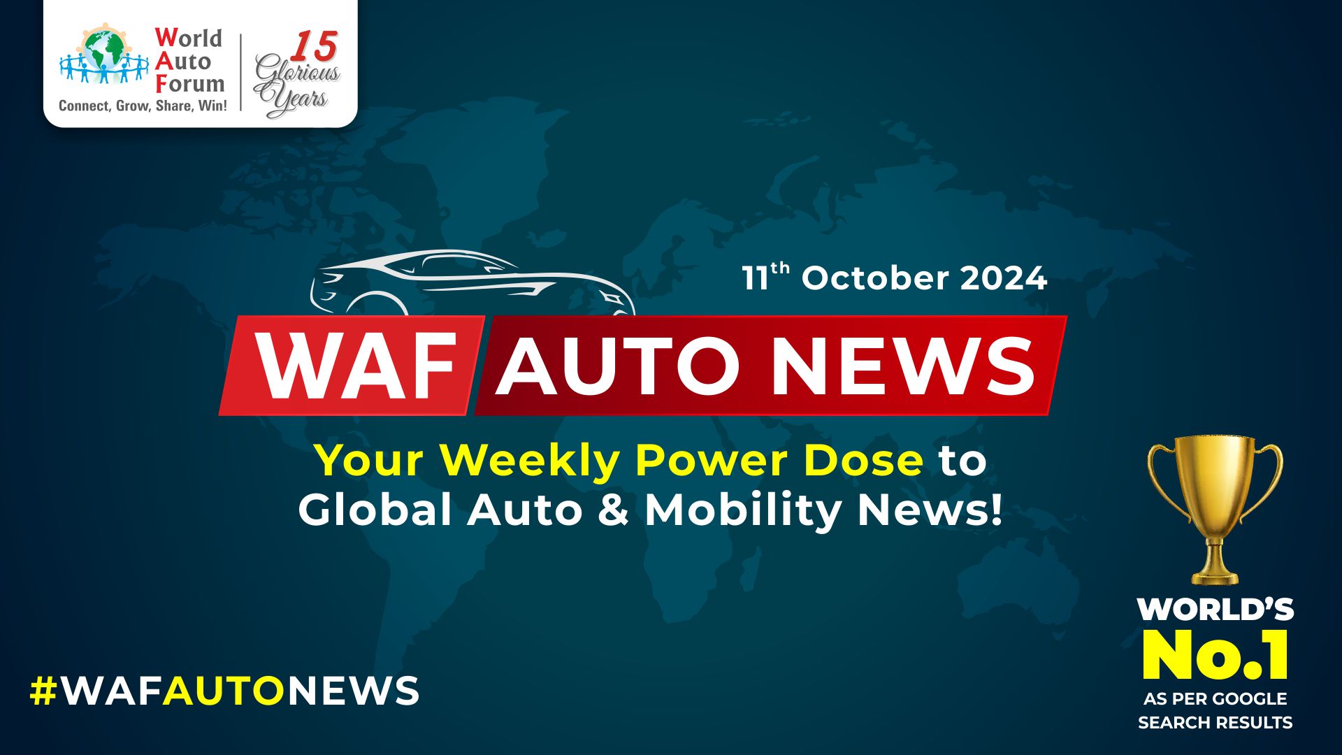 WAF Auto News | The Auto World This Week (11th October 2024) | World Auto Forum